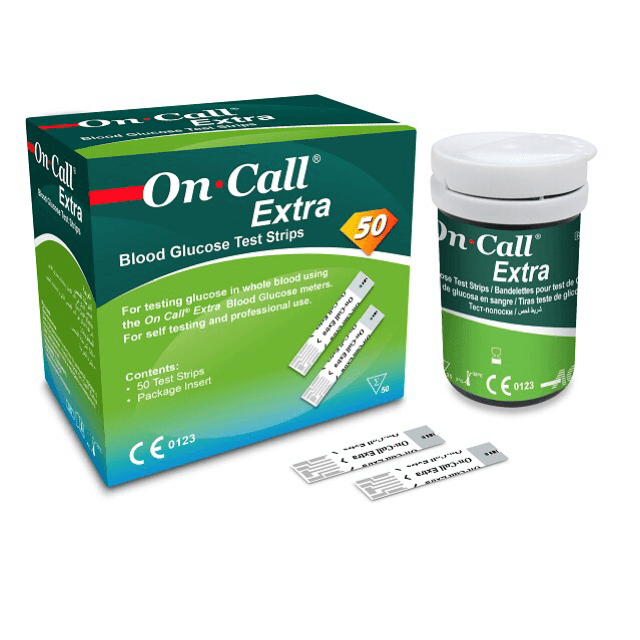 On Call Extra Test Strips Pack Of 50